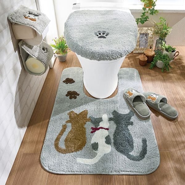 「スリードッグ・スリーキャットトイレタリー（トイレマット）」｜詳細画像