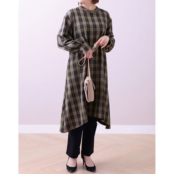 BELLUNA（ベルーナ）の「チェック柄ワンピース（その他ワンピース）」｜詳細画像