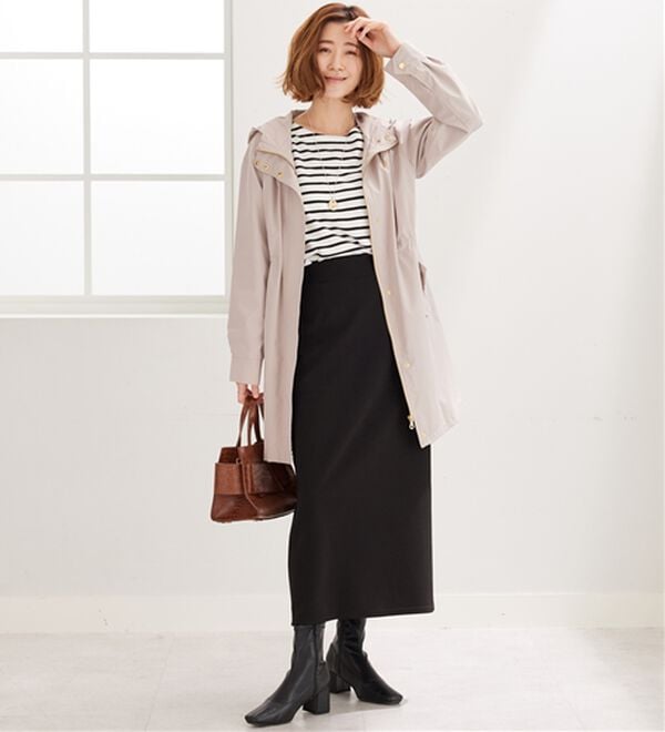 BELLUNA（ベルーナ）の「【新色追加】防風＆はっ水加工マウンテンパーカー（ハーフコート）」｜詳細画像