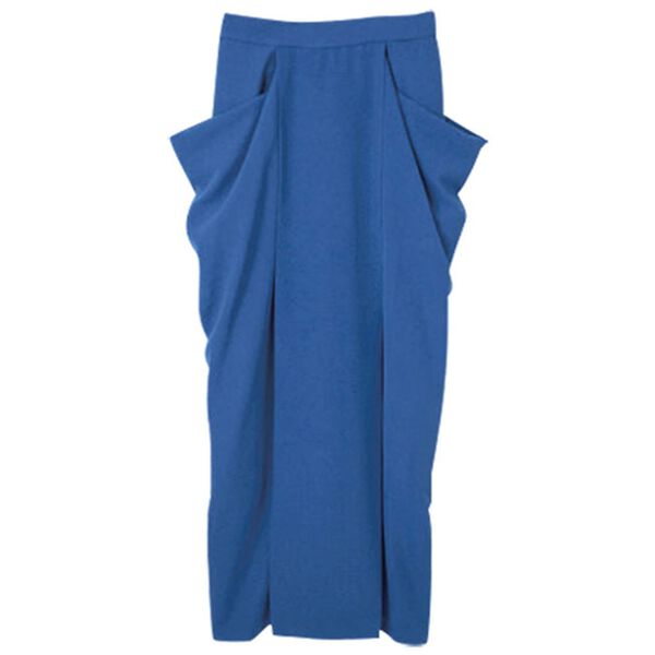 RANAN（ラナン）の「麻調素材ポケットデザインスカート（ロングスカート）」｜詳細画像