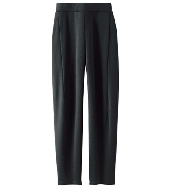 BELLUNA（ベルーナ）の「シュッと体型カバー！ワイドテーパード美脚パンツ（フルレングスパンツ）」｜詳細画像