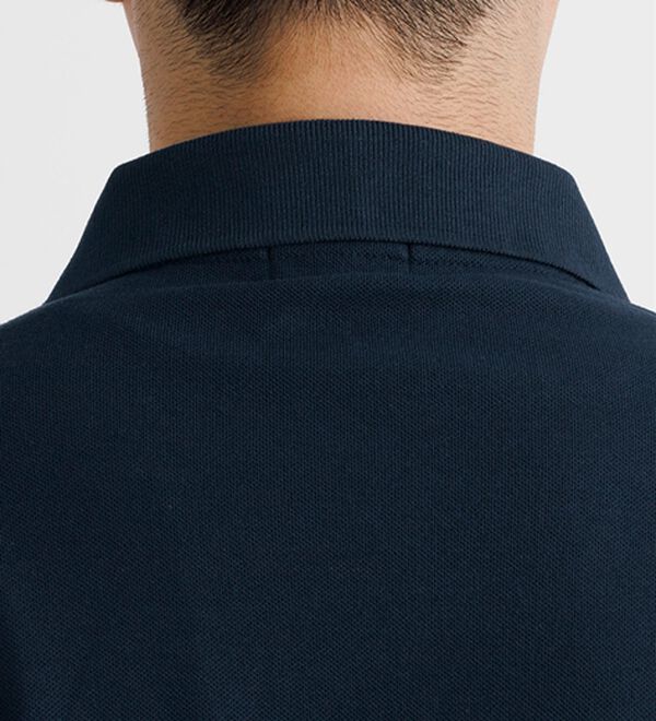 「＜アーノルド　パーマー＞ワンポイント刺しゅう鹿の子ポロシャツ（長袖・半袖）（メンズポロシャツ）」｜詳細画像