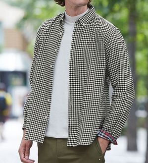 「＜アーノルド　パーマー＞ふっくら仕立てのビエラ起毛シャツ（メンズシャツ）」｜詳細画像