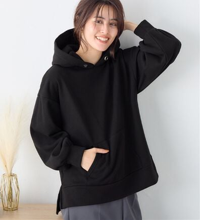 Viola e Viola（ヴィオラ エ ヴィオラ）の「【毛玉になりにくい】ふんわり柔らか裏起毛パーカー（パーカー）」