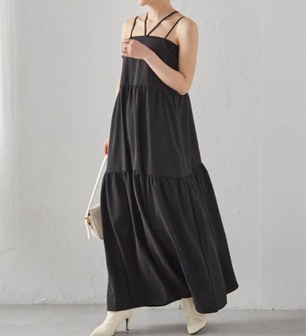 RANAN（ラナン）の「シャギーニット&times;キャミワンピースセット（その他ワンピース）」｜詳細画像