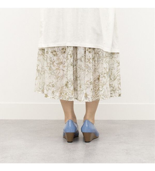 BELLUNA（ベルーナ）の「雨でも安心日本製こだわりウェッジパンプス（パンプス）」｜詳細画像