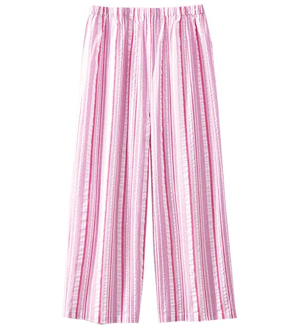 LAVIENNE（ラヴィエンヌ）の「綿１００％サッカーパジャマ（パジャマ・ルームウェア）」｜詳細画像