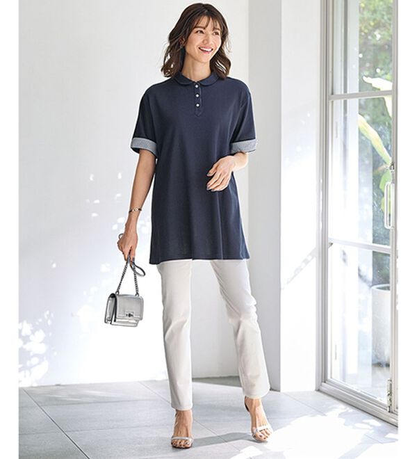 BELLUNA（ベルーナ）の「マチ付かのこチュニック（チュニック）」｜詳細画像