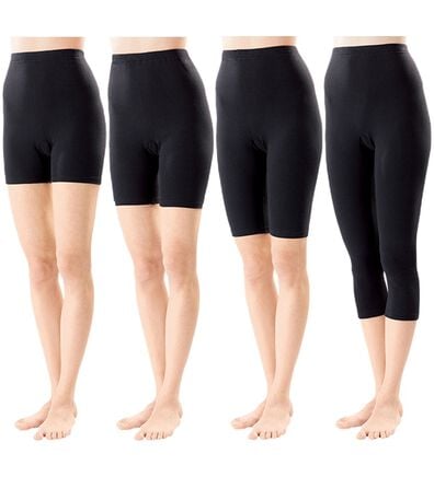 LAVIENNE（ラヴィエンヌ）の「選べる丈がうれしい綿１００％スパッツ（肌着・インナーウェア）」