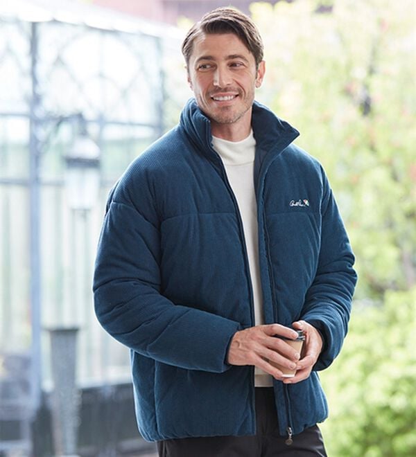 「＜アーノルド　パーマー＞ダウン使いコーデュロイジャケット（メンズジャケット）」｜詳細画像