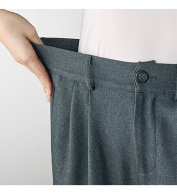 BELLUNA（ベルーナ）の「ビューティフルレングス脚長ワイドパンツ（フルレングスパンツ）」｜詳細画像