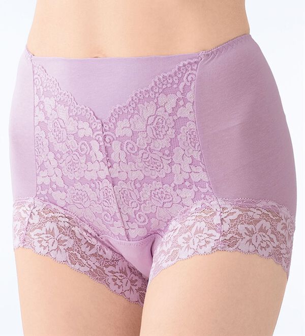 LAVIENNE（ラヴィエンヌ）の「【５色組】新・旅のお供にこれ１枚！お腹すっきり安心ショーツ（安心ショーツ）」｜詳細画像