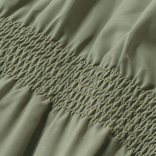 ルフラン（ルフラン）の「お洒落なシャーリング使いコート（ハーフコート）」｜詳細画像