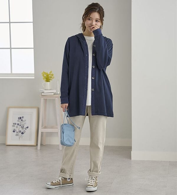 BELLUNA（ベルーナ）の「【メルティポンチ】フード付ブルゾン（ブルゾン）」｜詳細画像