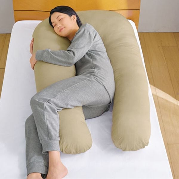 「包み込まれる幸せＵ字抱き枕（枕）」｜詳細画像