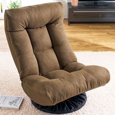 「ハマって沼る　ふかふかハイバック回転座椅子（座椅子）」