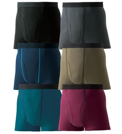 「【６枚組】お買得！定番柄のボクサー（メンズボクサーパンツ）」