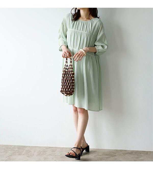 GeeRA（ジーラ）の「バックデザインティアードミニワンピース（その他ワンピース）」｜詳細画像