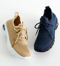 BELLUNA（ベルーナ）の「軽量ニットエアソールデザインスニーカー（スニーカー）」