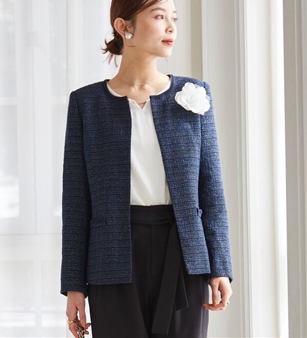 RANAN（ラナン）の「【４点セット】入学式卒業式に！選べるボトムスーツセット（パンツスーツ）」｜詳細画像