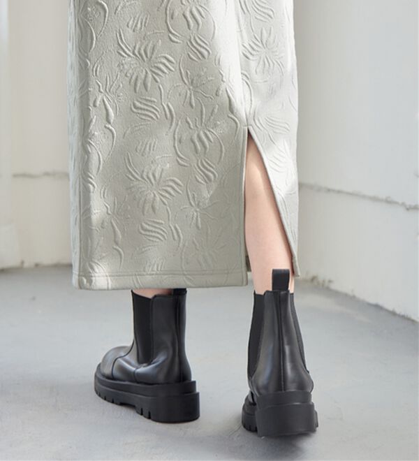 Viola e Viola（ヴィオラ エ ヴィオラ）の「花柄ジャカードスカート（ロングスカート）」｜詳細画像