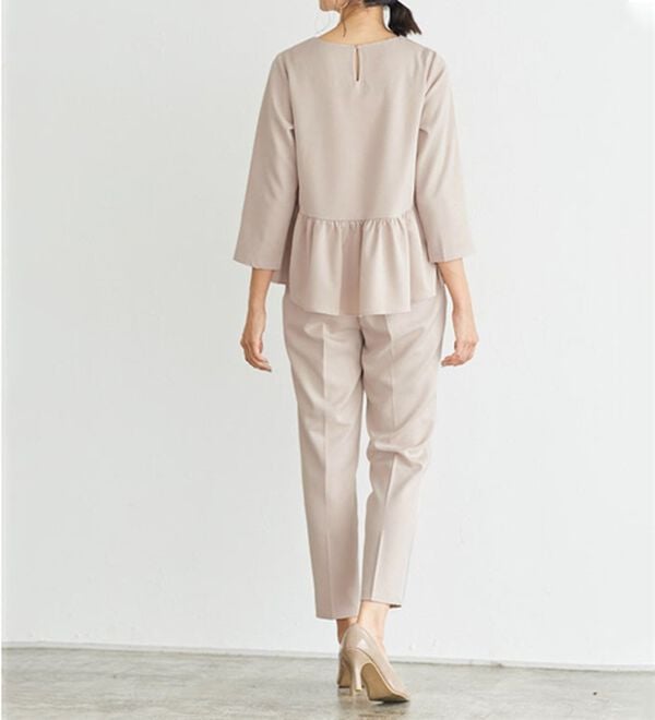 Pierrot（ピエロ）の「【選べる丈】大人のフリルセットアップ（セットアップ）」｜詳細画像