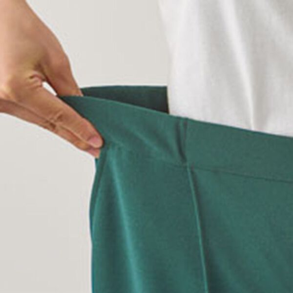 BELLUNA（ベルーナ）の「家でも外でも楽ちん裾リブパンツ（フルレングスパンツ）」｜詳細画像