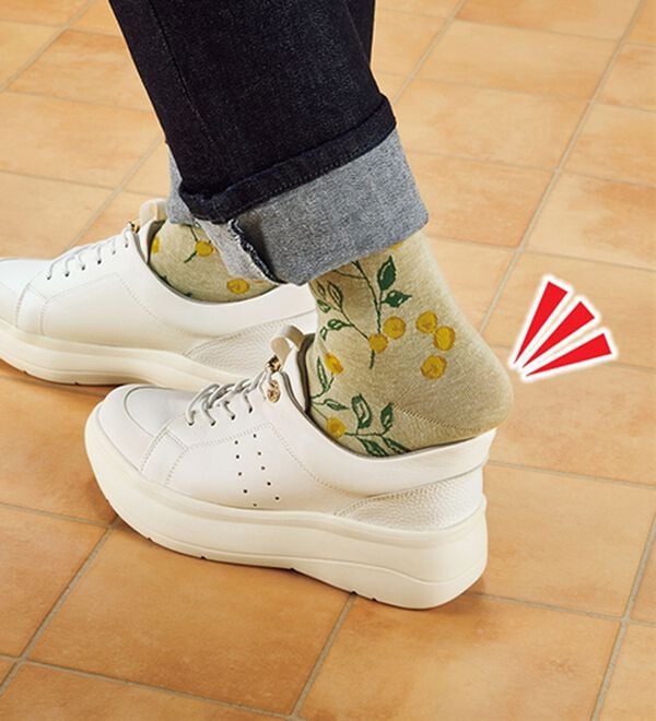 ルフラン（ルフラン）の「＜トップフィット＞サッと履ける防水厚底スニーカー（スニーカー）」｜詳細画像