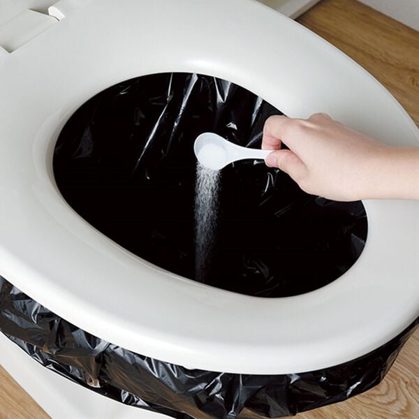 「非常用トイレの凝固剤　１００回分（防災グッズ・防犯グッズ）」｜詳細画像