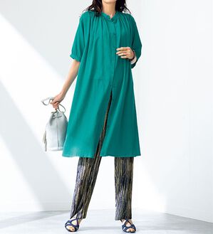 ルフラン（ルフラン）の「【２点セット】【必携】さら涼ワンピ&times;パンツ（セットアップ）」｜詳細画像