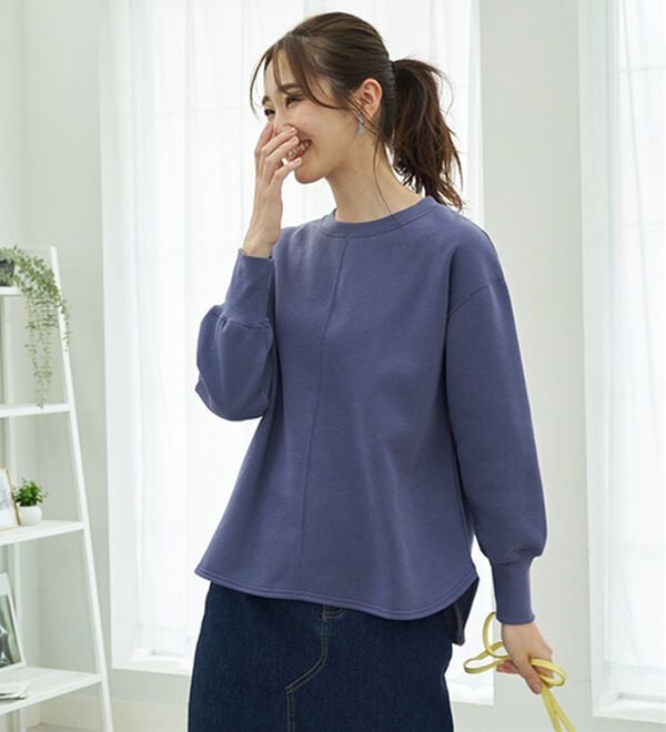 BELLUNA（ベルーナ）の「あったかキレイ！大人のこだわりトレーナー（トレーナー・スウェット）」｜詳細画像