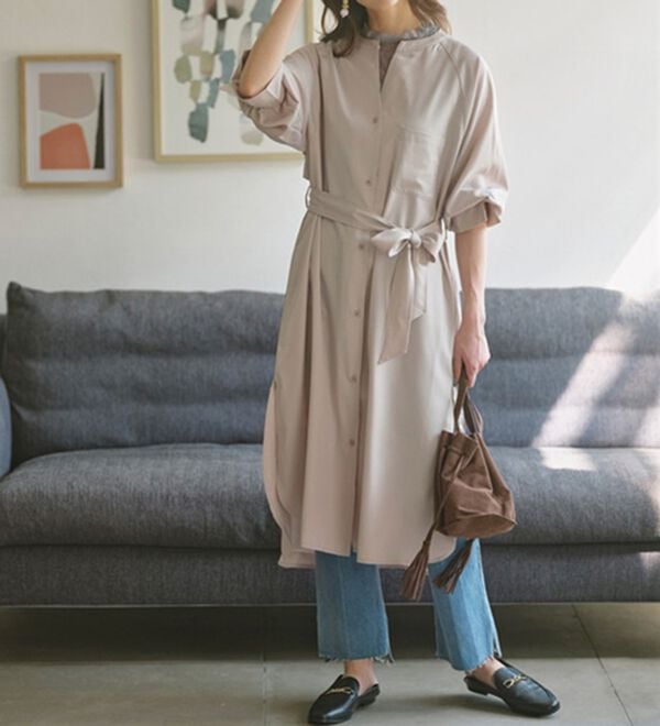 YU'NOW（ユナウ）の「【吸湿発熱】【抗菌防臭】ハイネックレースノースリーブインナー（肌着・インナーウェア）」｜詳細画像