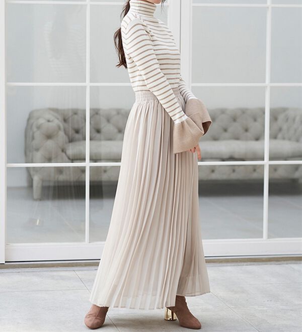 RANAN（ラナン）の「＜ムースタッチ＞洗える！バイカラータートルリブニット（ニット・セーター）」｜詳細画像