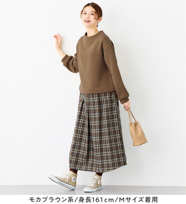 Viola e Viola（ヴィオラ エ ヴィオラ）の「楽ちんコーデドッキングワンピ（ドッキングワンピース）」｜詳細画像