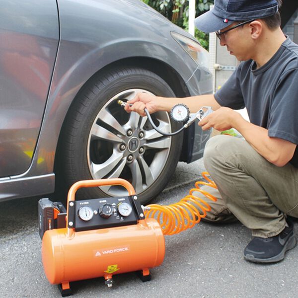 「ヤードフォース　ポータブルコンプレッサー（ガーデニング・園芸用品）」｜詳細画像