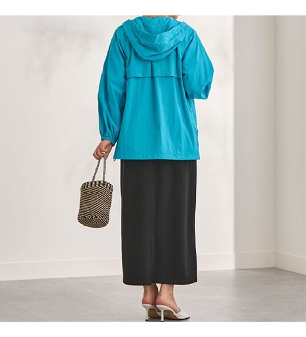 BELLUNA（ベルーナ）の「はっ水加工！軽量パーカー（ブルゾン）」｜詳細画像