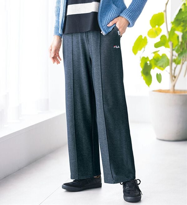 ルフラン（ルフラン）の「【３本組】＜ＦＩＬＡ＞セミワイド杢調すっきりラクするパンツ（セット商品（パンツ））」｜詳細画像