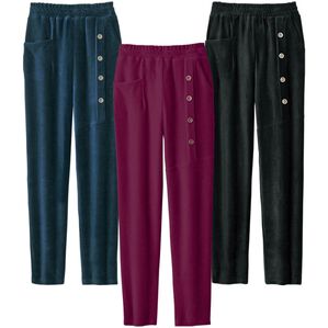 ルフラン（ルフラン）の「【３本組】冬のおしゃれデザインパンツ（フルレングスパンツ）」｜詳細画像