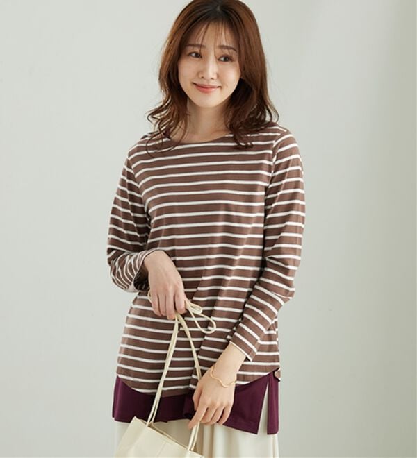 BELLUNA（ベルーナ）の「レイヤードに活躍！綿100％タンクトップ（タンクトップ・キャミソール）」｜詳細画像