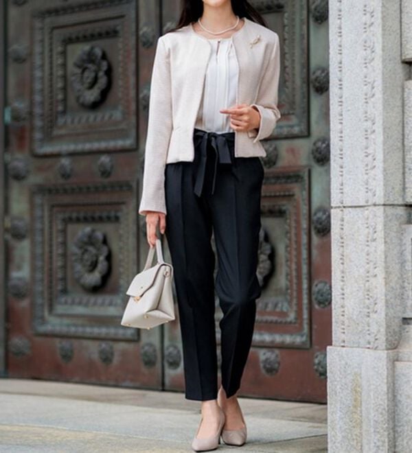 GeeRA（ジーラ）の「【入卒式/セレモニー】ツイード着回し５点セットスーツ　２ジャケット＆パンツ＆ワンピ（その他スーツ）」｜詳細画像