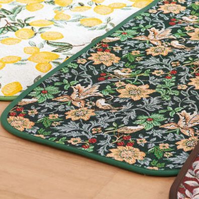 「洗えるゴブラン織キッチンマット（キッチンマット）」