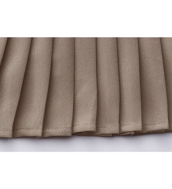 YU'NOW（ユナウ）の「【抗菌防臭】【吸水速乾】ブラ紐隠しの優秀プリーツワンピース（肌着・インナーウェア）」｜詳細画像