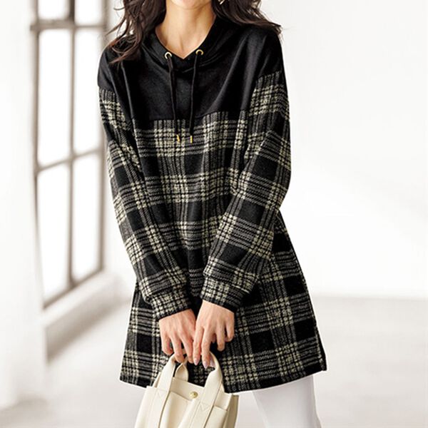 ako】骨ストさんのきれいめロングコート ネイビー アウター 「ako」骨