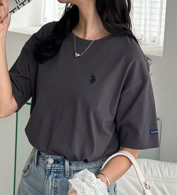 GeeRA（ジーラ）の「【Ｕ．Ｓ．　ＰＯＬＯ　ＡＳＳＮ．】カラーTシャツ（Tシャツ）」｜詳細画像