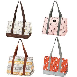 「レジかごショッピングトート　＜スヌーピー・魔女の宅急便ジジ・トトロ・ミッフィー・保冷機能付・キャラクターバッグ＞（保冷保温バッグ）」｜詳細画像