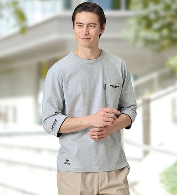 「【５色組】＜ダンロップ・リファインド＞品質自慢のベーシックＴシャツ（メンズＴシャツ）」｜詳細画像