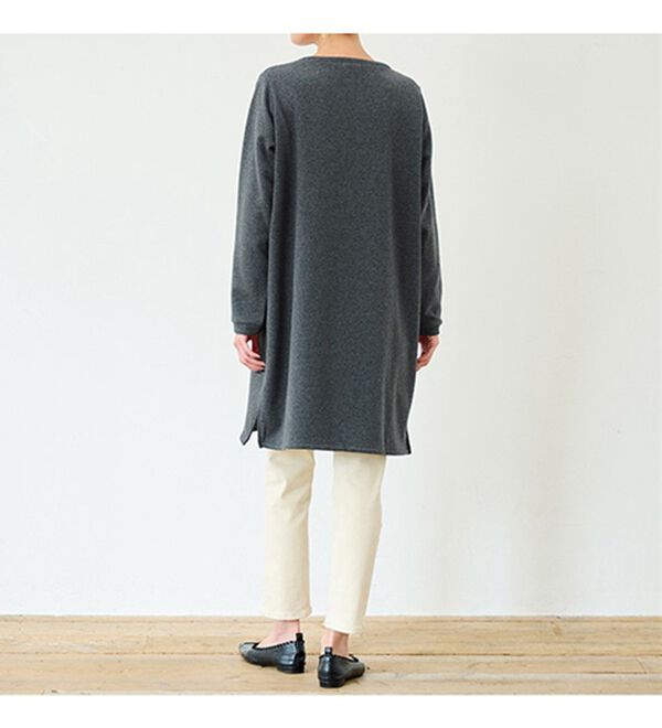 RANAN（ラナン）の「【吸湿発熱】シンプルチュニックワンピース（チュニックワンピース）」｜詳細画像