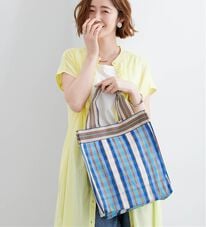 BELLUNA（ベルーナ）の「<INDIA>プラスチックバッグスクエア（その他バッグ）」