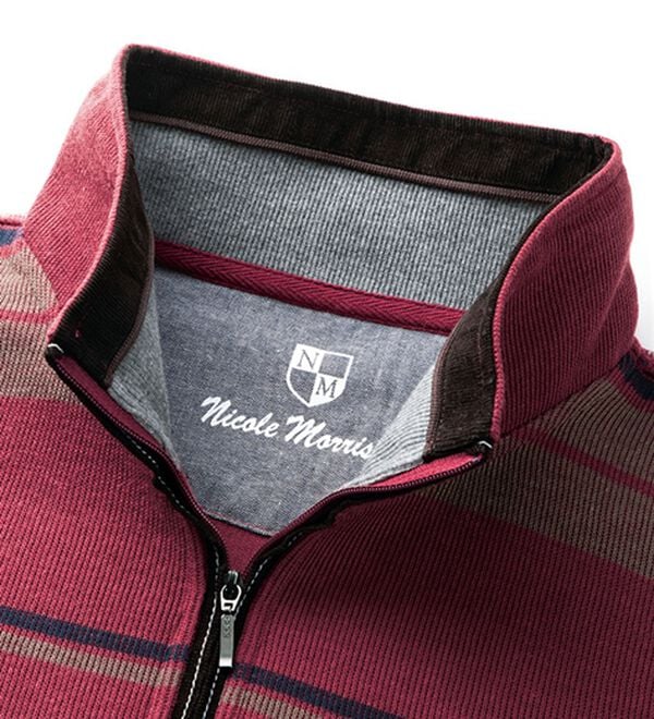 「＜ニコル　モリソン＞こだわる大人の好印象トレーナー（メンズトレーナー）」｜詳細画像