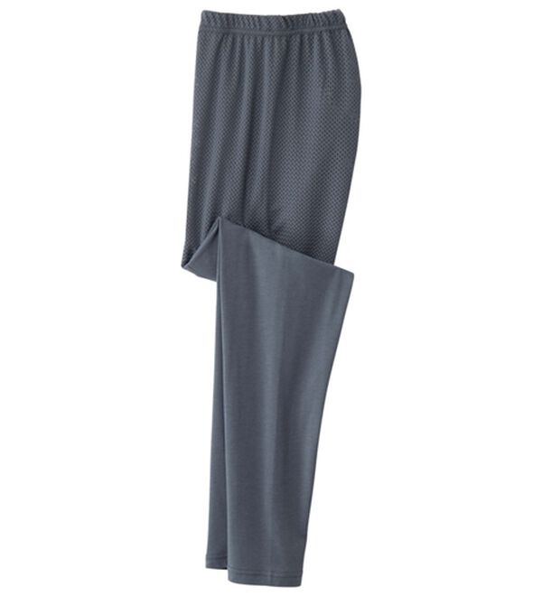 LAVIENNE（ラヴィエンヌ）の「【２色組】綿混の涼やかメッシュレギンス（肌着・インナーウェア）」｜詳細画像